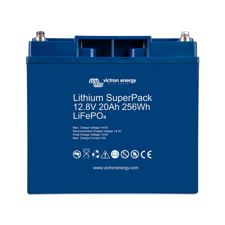 Batería de Litio LiFePO4 SuperPack 12.8V 20Ah (M5)