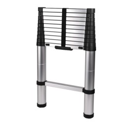 Escalera plegable aluminio con 11 peldaños 100kg - CARBEST