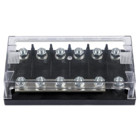 Portafusibles de 6 vías para MEGA-Fuse con barra colectora 250A